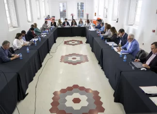 Encuentro entre seis diputaciones para impulsar la puesta en valor del Camino Mozárabe de Santiago