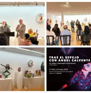 La Diputación recorre en una exposición los 35 años de la compañía teatral malagueña ‘El espejo negro’