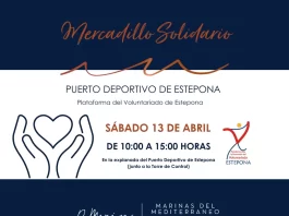 El Puerto Deportivo de Estepona acoge un Mercadillo Solidario el sábado 13 de abril El Puerto Deportivo de Estepona acoge un Mercadillo Solidario el sábado 13 de abril