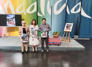 Presentación en Turismo Andaluz del V Dïa del Pipeo de Casarabonela