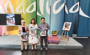 Presentación en Turismo Andaluz del V Dïa del Pipeo de Casarabonela