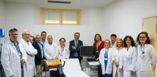 El delegado de Salud y Consumo visita en el Hospital Civil la consulta de suelo pélvico