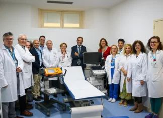 El delegado de Salud y Consumo visita en el Hospital Civil la consulta de suelo pélvico El delegado de Salud y Consumo visita en el Hospital Civil la consulta de suelo pélvico