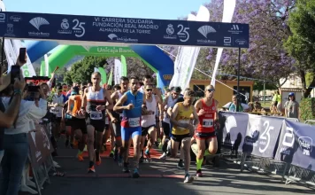 Casi un millar de inscritos en la carrera Carrera Solidaria de Fundación Real Madrid en Alhaurín de la Torre