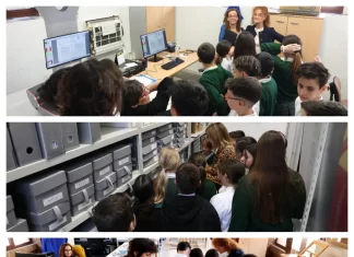 La Diputación acerca el patrimonio documental de la provincia a estudiantes de Primaria