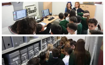 La Diputación acerca el patrimonio documental de la provincia a estudiantes de Primaria