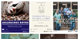 La Diputación programa una semana de conciertos, teatro, conferencias y dos presentaciones literarias con motivo del Día del Libro