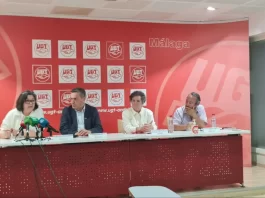 Los sindicatos CCOO y UGT afirman que el Gobierno de Andalucía ha defraudado a Málaga durante el primer año del Pacto Social