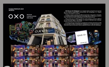 Correos presenta un sello dedicado a OXO, el Museo del Videojuego de Málaga