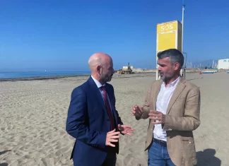 El PSOE recuerda a Dolors Montserrat la inversión récord en las playas de Málaga gracias al Gobierno y los fondos europeos