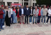 El PSOE reivindica en Rincón de la Victoria los derechos de los trabajadores