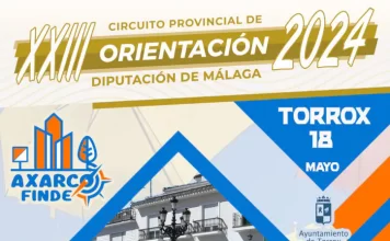 La prueba en Torrox del Circuito Provincial de Orientación reunirá a más de 200 corredores