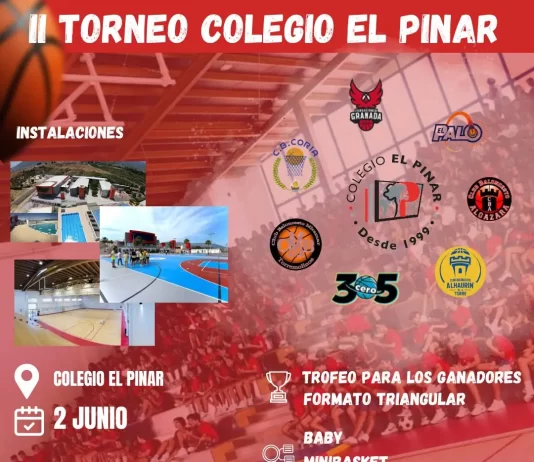 Más de 150 jugadores de cantera y ocho equipos de varias provincias andaluzas se dan cita en el II Torneo de Basket El Pinar