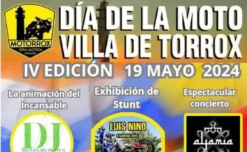 Presentado el cartel anunciador del Día de la Moto Villa de Torrox