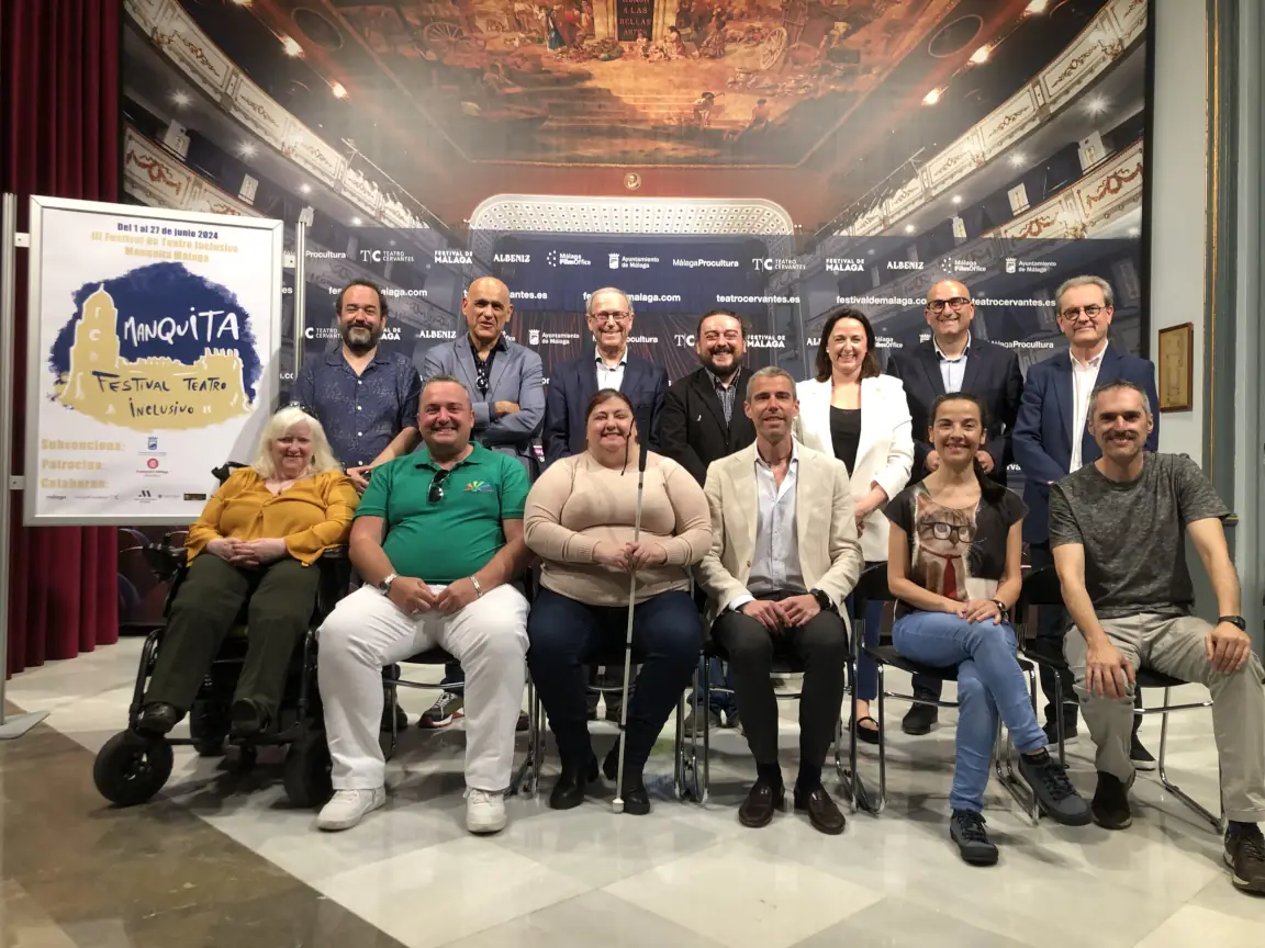 El Festival de Teatro Inclusivo Manquita incluirá circo y música con apoyo de la Diputación, el Ayuntamiento y la Fundación Málaga