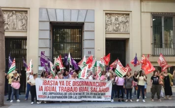 CCOO convoca movilizaciones en la limpieza del Hospital Valle del Guadalhorce en defensa de sus condiciones laborales