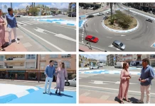 Torrox mejora la seguridad, señalización y estética de las principales rotondas del municipio