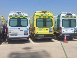Comienzan a dar servicio los nuevos vehículos de transporte sanitario de la provincia de Málaga que suma 12 ambulancias a las 190 existentes