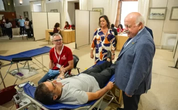 Catalina García hace un llamamiento a la donación de sangre durante todo el año