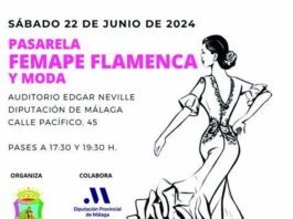 El auditorio Edgar Neville celebra mañana sábado la Pasarela FEMAPE Flamenca 2024