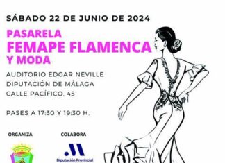 El auditorio Edgar Neville celebra mañana sábado la Pasarela FEMAPE Flamenca 2024