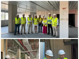 El nuevo Hospital de Día Oncohematológico del Hospital Clínico de Málaga afronta su última fase de construcción