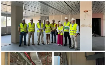 El nuevo Hospital de Día Oncohematológico del Hospital Clínico de Málaga afronta su última fase de construcción