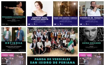 Verdiales, circo, flamenco y un nuevo encuentro del Festival Itinerante de Narración oral, entre la programación semanal cultural de la Diputación en la provincia