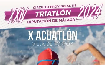 Más de 300 atletas participan este domingo en el X Acuatlón Villa de Torrox