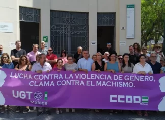 CCOO Málaga condena enérgicamente los asesinatos del fin de semana negro por la Violencia Machista