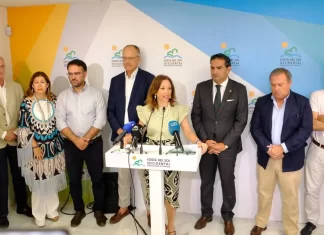 reunión mantenida en la Mancomunidad de Municipios de la Costa del Sol Occidental de la delegada de la junta, patricia Navarro