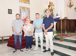 Emotiva ofrenda floral a la Virgen del Carmen de El Morche