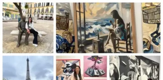 Artista por el Mundo: Giovanna Gil Alves, una enamorada de Málaga