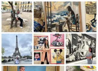 Artista por el Mundo: Giovanna Gil Alves, una enamorada de Málaga