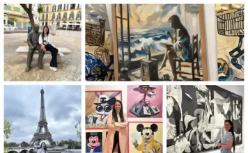 Artista por el Mundo: Giovanna Gil Alves, una enamorada de Málaga
