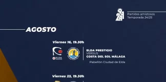 Calendario de pretemporada del Costa del Sol Málaga