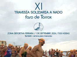La XI Travesía Solidaria a Nado Faro de Torrox espera a unos 160 participantes