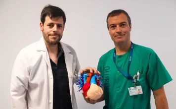 La Unidad del Corazón del Hospital Regional de Málaga reconstruye en impresión 3D el corazón de un paciente para dirigir una cirugía cardíaca