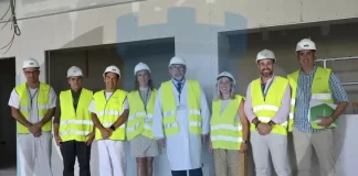 Finalizan la estructura externa del nuevo Hospital de Día Oncohematológico del Clínico de Málaga