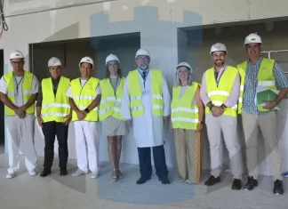 Finalizan la estructura externa del nuevo Hospital de Día Oncohematológico del Clínico de Málaga