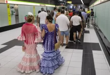 Metro de Málaga cosecha un nuevo récord en Feria, con 377.769 viajeros transportados, un 12% más