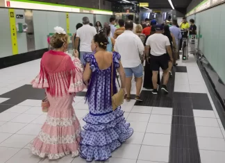 Metro de Málaga cosecha un nuevo récord en Feria, con 377.769 viajeros transportados, un 12% más Metro de Málaga cosecha un nuevo récord en Feria, con 377.769 viajeros transportados, un 12% más