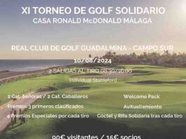 11º Torneo de Golf Solidario de la Casa Ronald McDonald de Málaga