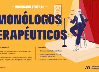 La Diputación organiza talleres de monólogos terapéuticos para personas mayores