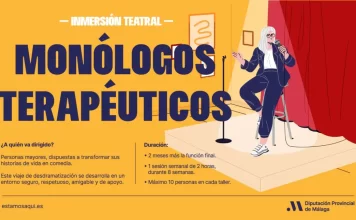 La Diputación organiza talleres de monólogos terapéuticos para personas mayores La Diputación organiza talleres de monólogos terapéuticos para personas mayores