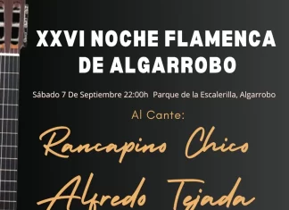 Algarrobo celebrará su XXVI edición de la Noche Flamenca el 7 de septiembre
