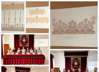 La Diputación aporta 150.000 euros para el trono de la Virgen del Rocío de Vélez-Málaga, afectado por el incendio del Domingo de Ramos de 2023