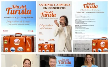 Torrox celebra el Día del Turista con reconocimientos a empresarios del municipio y la actuación estelar de Antonio Carmona
