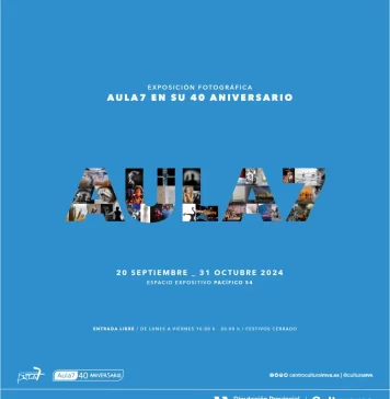 La Diputación acoge una muestra de los trabajos fotográficos de Aula7 con motivo de su 40º aniversario