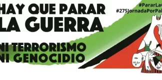 En apoyo a las concentraciones del 27S por Palestina